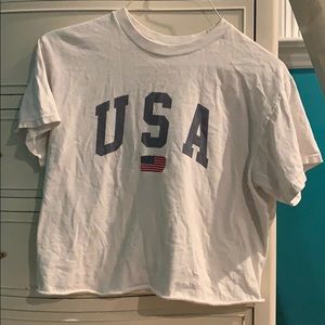 USA brandy Melville loose crop top